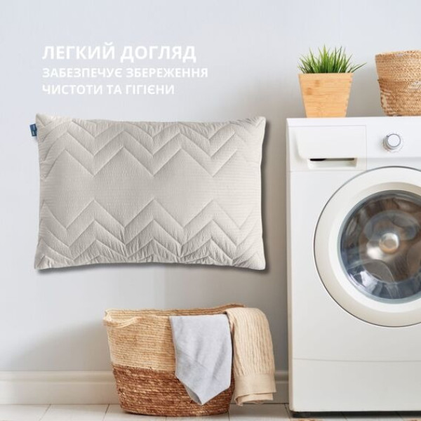 Фото - Подушка стандартная IDEIA NORDIC COMFORT+ 50х70 см чехол с стежкой и молнией антиаллергенное волокно (8-34694*002)