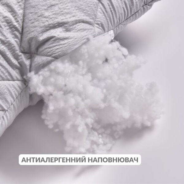 Фото - Подушка стандартная IDEIA NORDIC COMFORT+ 70х70 см чехол с стежкой и молнией антиаллергенное волокно (8-34695*002)