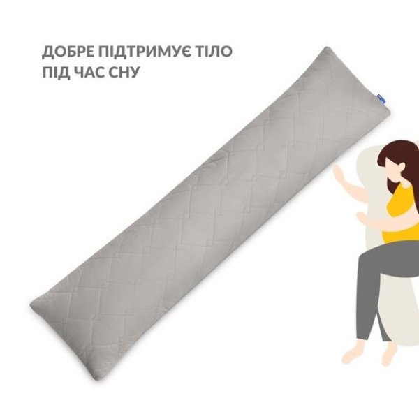 Фото - Подушка валик IDEIA CUBE 40х135 см гипоаллергенный (8-35245*002)