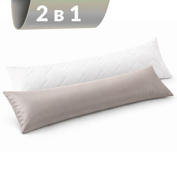 Фото - Подушка валик IDEIA NORDIC COMFORT+ 40х140 см с молнией (8-35551*002)
