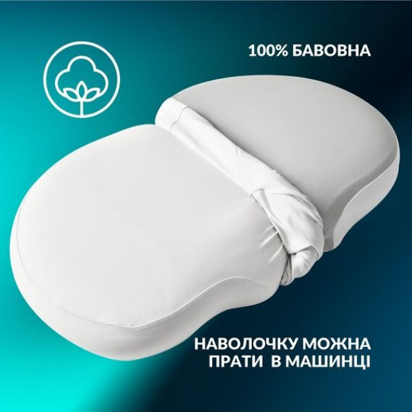 Фото - Подушка ортопедична IDEIA CloudTherapy 65х40х10 см з ефектом пам'яті (8-35858*002)