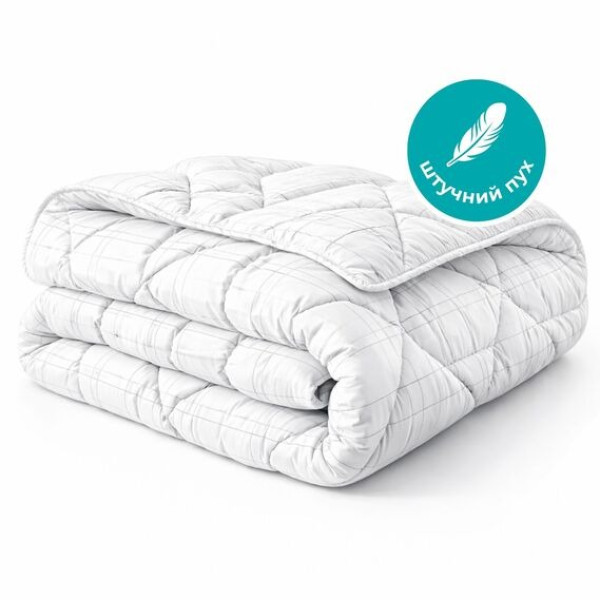 Фото - Ковдра всесезонна полуторна IDEIA Antistatic Sleep 140х210 штучний пух у сумці (8-36056)
