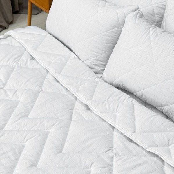 Фото - Ковдра всесезонна полуторна IDEIA Antistatic Sleep 140х210 штучний пух у сумці (8-36056)