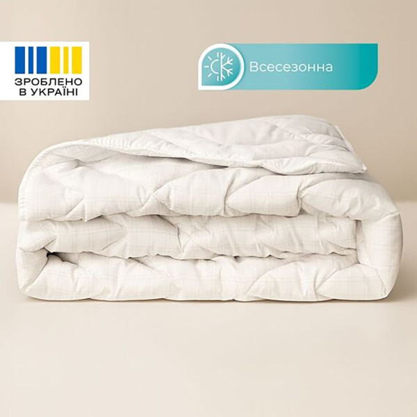 Фото - Ковдра всесезонна полуторна IDEIA Antistatic Sleep 155х210 штучний пух у сумці (8-36057)