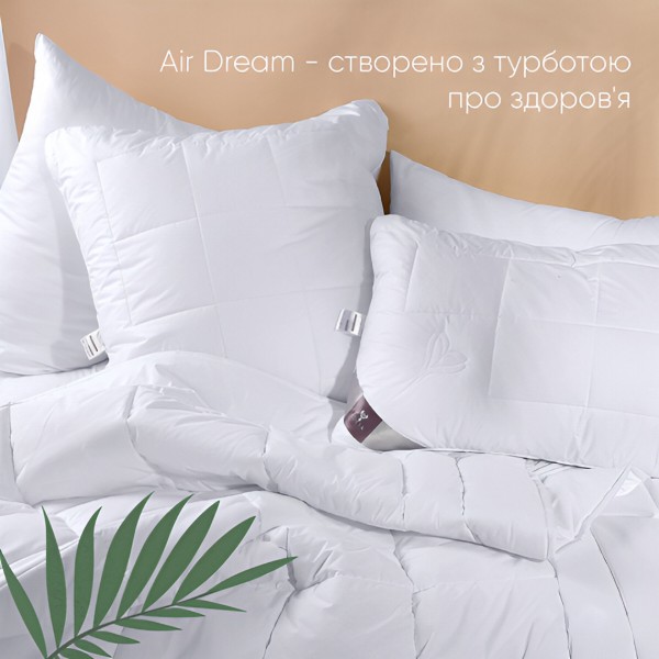 Фото - Одеяло всесезонное полуторное IDEIA Air Dream Premium 155х210 см хлопок антиаллергенное (8-11695)