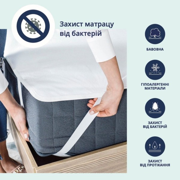 Фото - Наматрацник IDEIA Aqua Stop 200х200 см (8-11718)