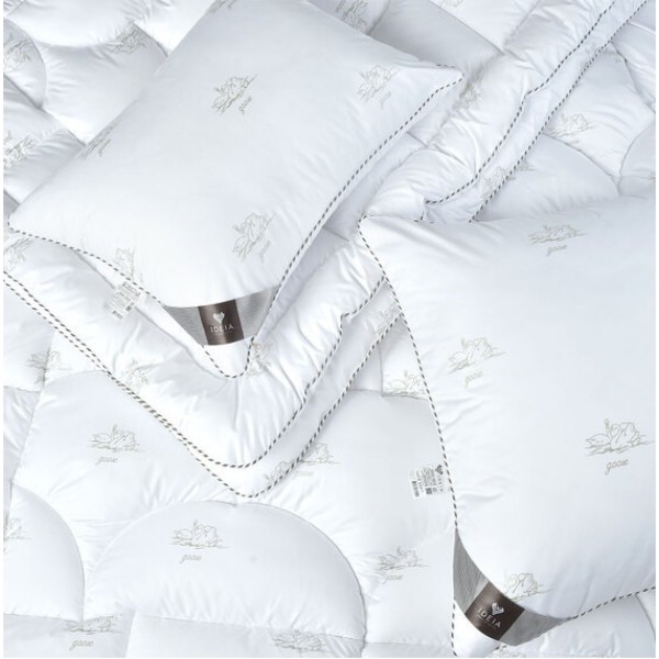 Фото - Одеяло летнее двуспальное IDEIA Super Soft Classic 175х210 см аналог лебединого пуха (8-11787)