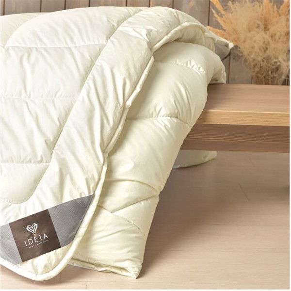 Фото - Одеяло зимнее полуторное IDEIA Wool Premium шерстяное двухслойное 140х210 см (8-11535*001)