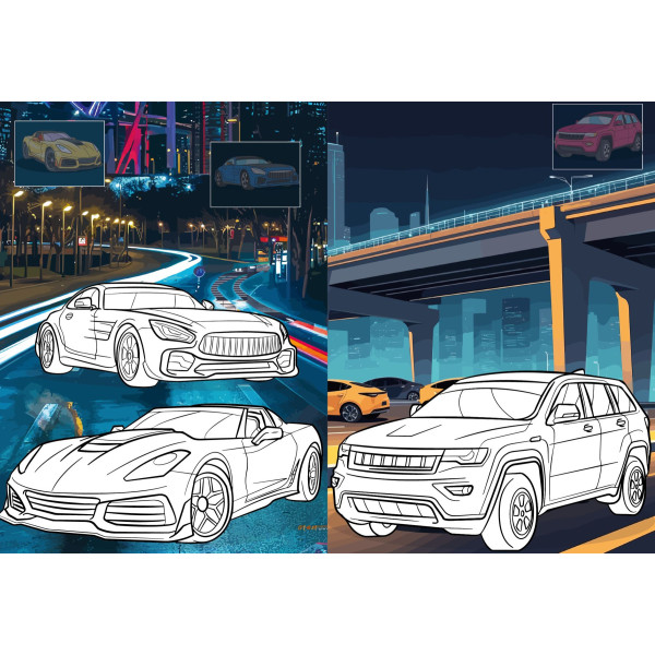 Фото - Розмальовки Ideyka Автопарк (CB26)