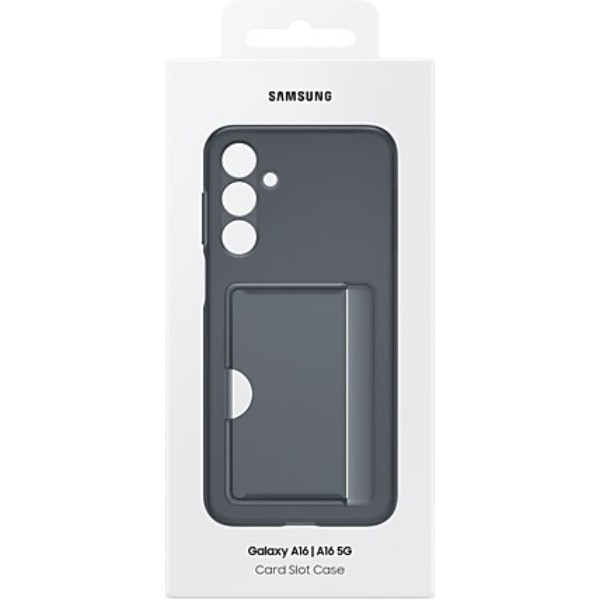 Фото - Чохол для смартфону Samsung Galaxy A16 5G Card Slot Case Black (EF-OA166TBEGWW)
