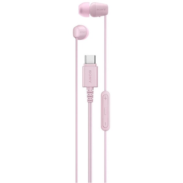 Фото - Наушники вкладыши проводные Sony IER-EX15C Pink (IEREX15CP.E)