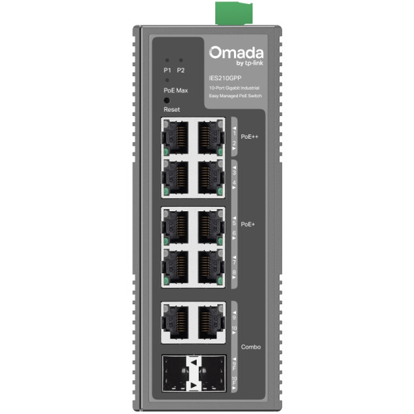 Фото - Коммутатор локальної мережі (Switch) TP-Link IES210GPP