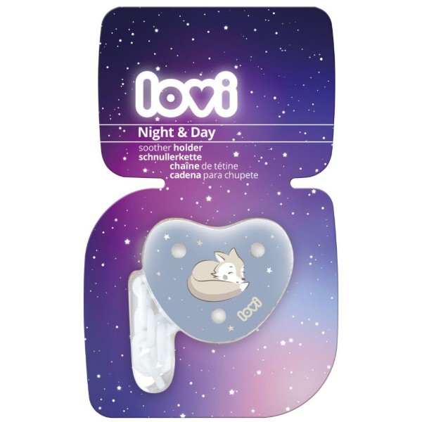 Фото - Тримач пустушок Lovi Night&Day Boy (10/893_boy)
