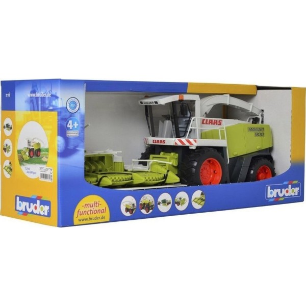 Фото - Наземна спецтехніка BRUDER Комбайн Claas Jaguar 900 М1:16 (02131)