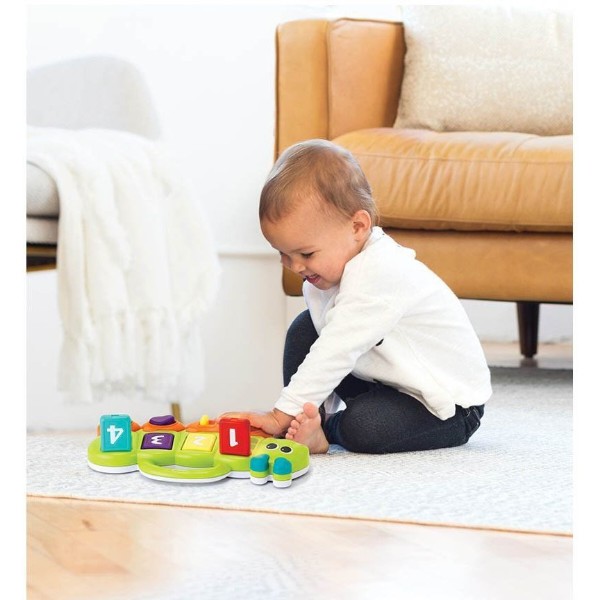 Фото - Интерактивное животное Infantino "Игровая гусеница" (315092)