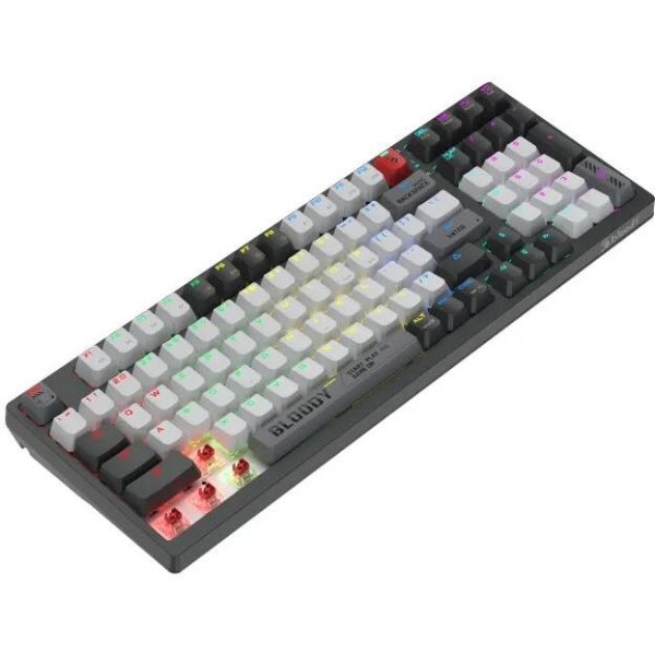 Фото - Клавиатура беспроводная игровая Bloody WS98 (Bloody Grey)