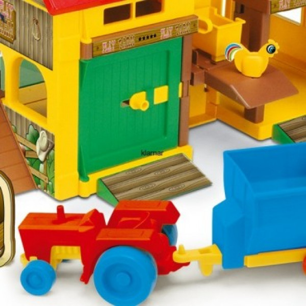 Фото - Меблі і будиночки для ляльки Wader Ферма (25450)