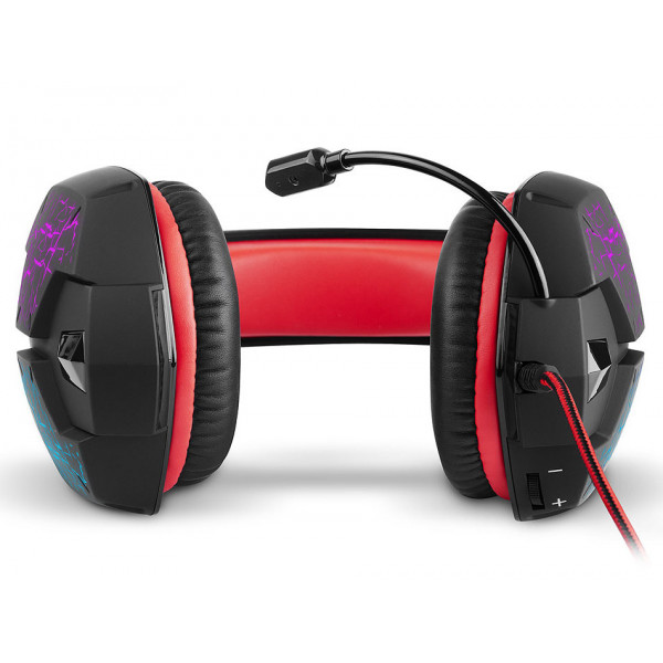 Фото - Гарнітура дротова ігрова REAL-EL GDX-7750 Black/Red