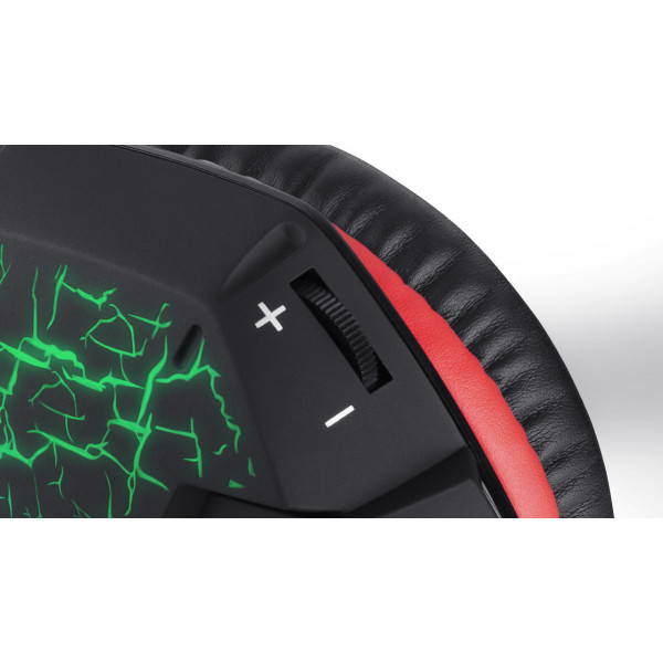 Фото - Гарнітура дротова ігрова REAL-EL GDX-7750 Black/Red