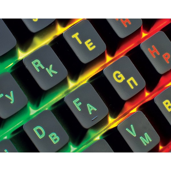 Фото - Клавиатура проводная игровая REAL-EL 8700 Gaming Backlit Black