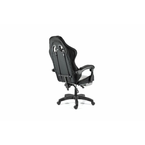 Фото - Кресло для геймеров Holmer GCH-03 Size L Fabric Gray/Black Nylon+Footrest