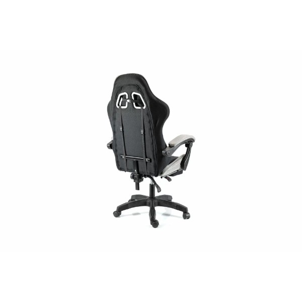 Фото - Кресло для геймеров Holmer GCH-04 Size L Fabric Black/Grey Nylon+Footrest