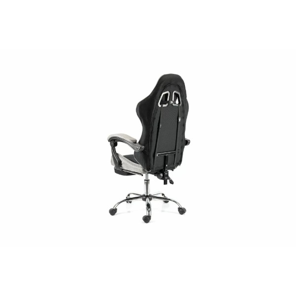 Фото - Кресло для геймеров Holmer GCH-06 Size L Fabric Black/Grey Metall+Footrest