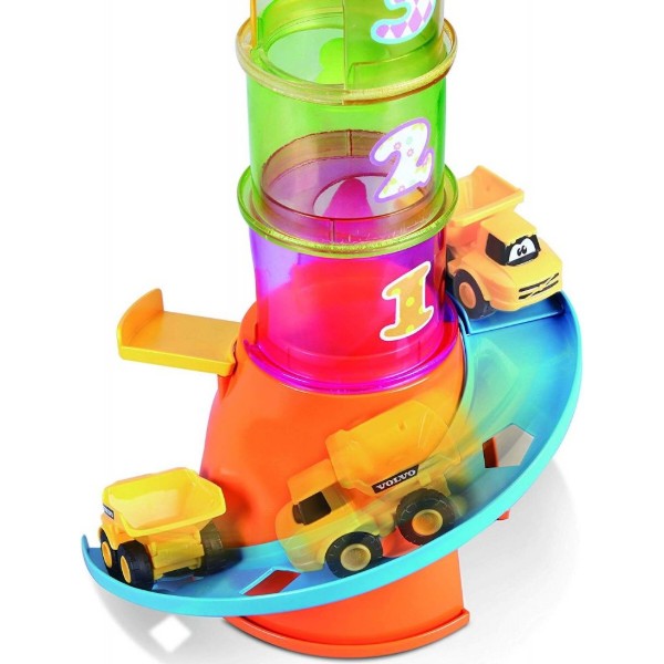 Фото - Базовый игровой транспорт для малыша Bb Junior Volvo Stacking Crane (16-88605)