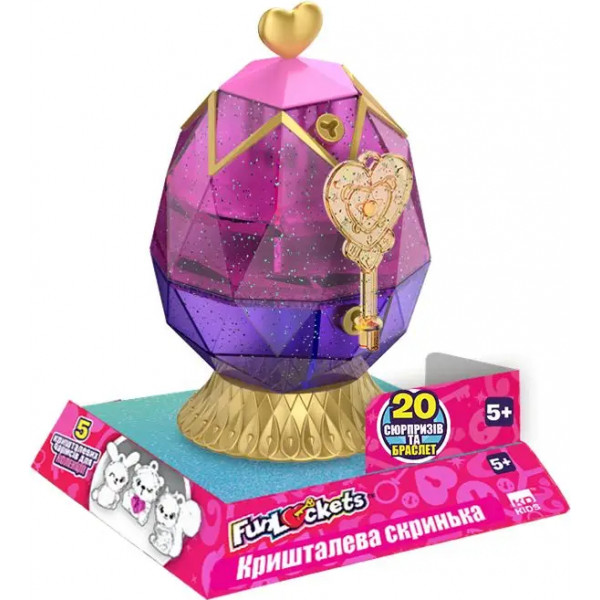 Фото - Набір для творчості мікс Kidz Deligh Funlockets Кришталева скринька (S21220)
