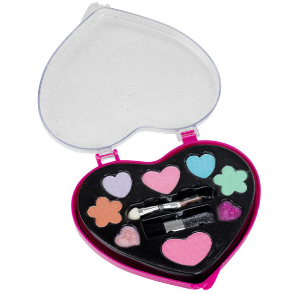 Фото - Набір косметики Klein STS - Дитячий макіяжний набір в формі серця, великий (5564)