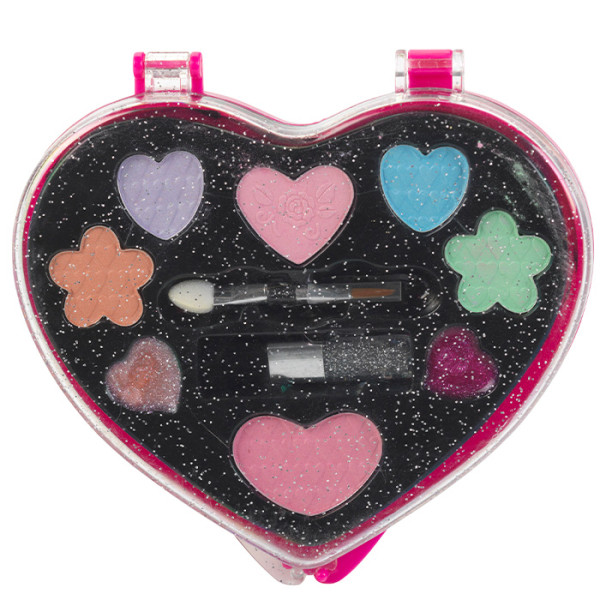 Фото - Набір косметики Klein STS - Дитячий макіяжний набір в формі серця, великий (5564)