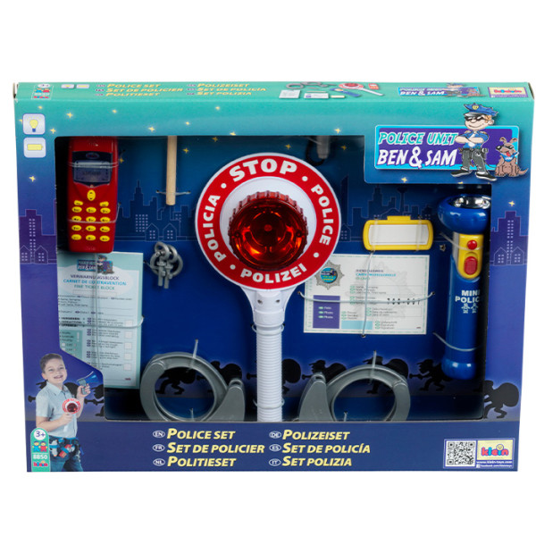 Фото - Сюжетно-рольова гра. Набір-професій Klein PRO - Іграшковий поліцейський набір, 10 шт. (8850)