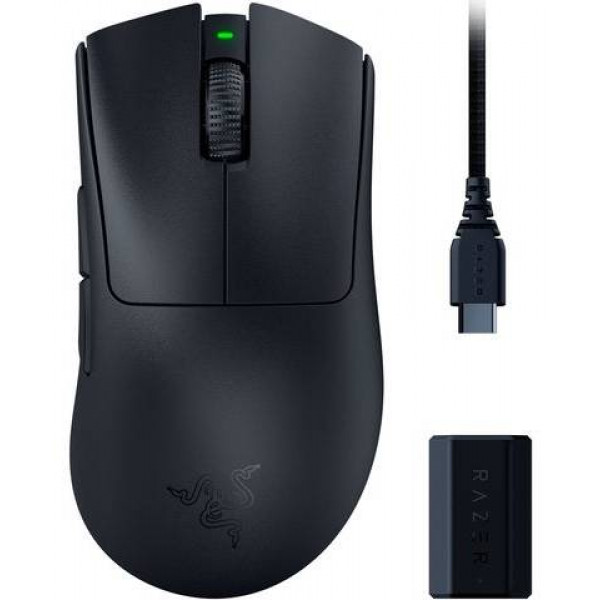 Фото - Миша бездротова ігрова Razer DeathAdder V3 PRO and HyperPolling Wireless Dongle (RZ01-04630300-R3WL)