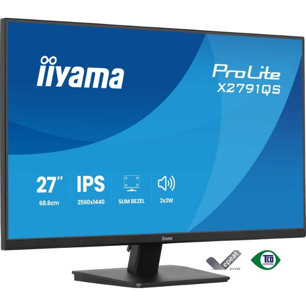 Фото - Монітор IIYAMA ProLite X2791QS-B1