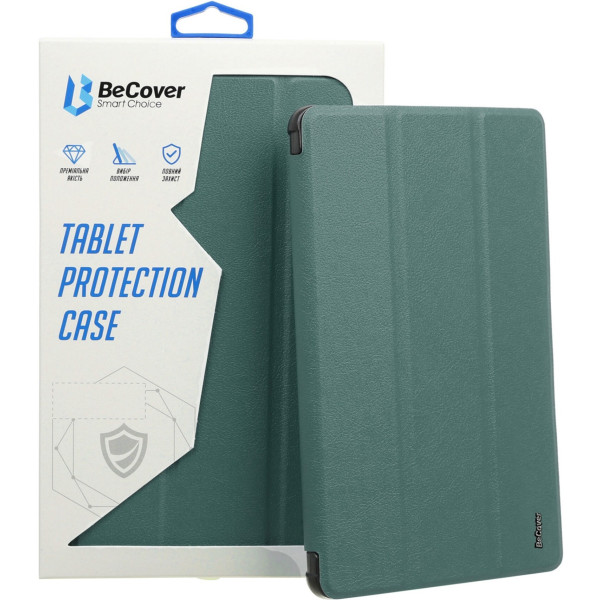 Фото - Чохол для планшету BeCover Tri Fold Soft TPU Silicone for Apple iPad 9.7 2017/2018 A1822/A1823/A1893/A1954 Dark Green (711129)