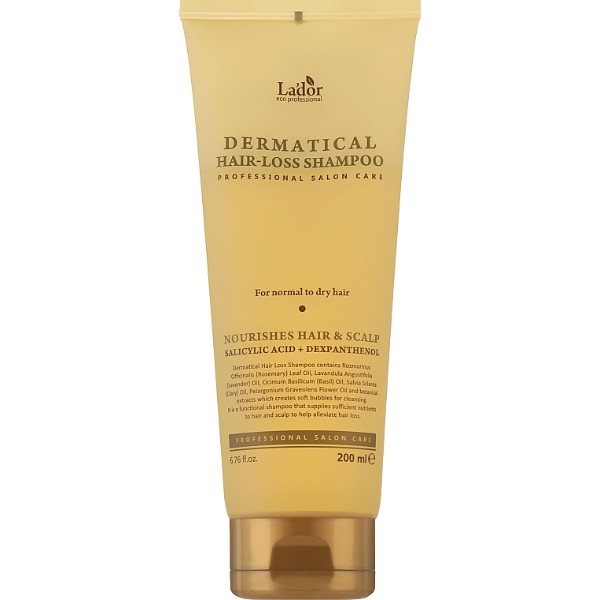 Фото - Шампунь жіночий Lador Dermatical Hair-Loss Shampoo 200 мл (8809789630314)