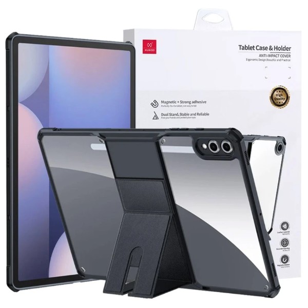 Фото - Чохол для планшету BeCover Xundd Stand for Samsung Galaxy Tab S10 Plus (SM-X820/SM-X826)/S9 Plus (SM-X810/SM-X816) 12.4" Black (713246)