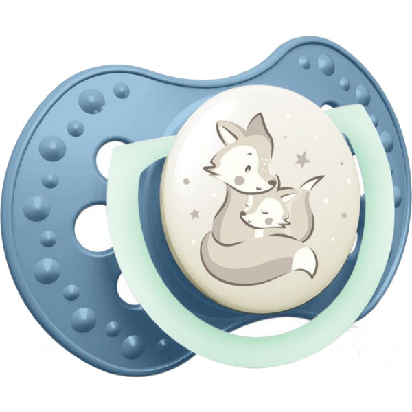 Фото - Симетрична пустушка Lovi 6-18 м. 2 шт. Night&Day Boy (22/915boy)