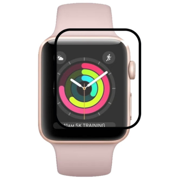 Фото - Захисне скло для смарт-годинника ILera Apple Watch PolyGlass 38 mm Black (iLAWPG06)