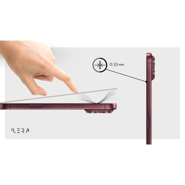 Фото - Защитное стекло для смартфона ILera DeLuxe Original Glass 2.0 for iPhone 18 Pro (iLFLDL18Pr)