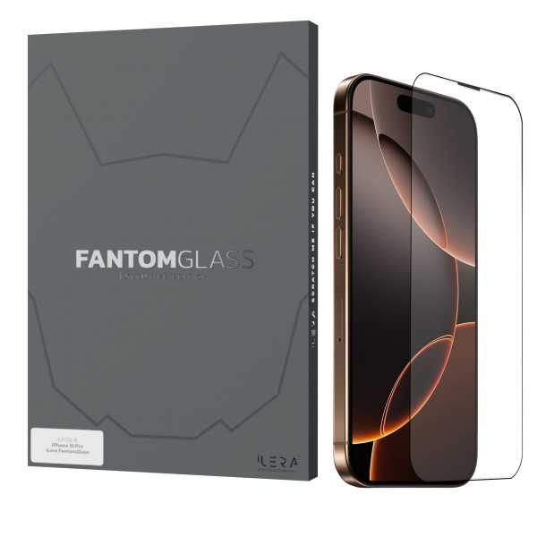 Фото - Захисне скло для смартфону ILera Fantom Glass iPhone 16 Pro (iLFant16PR)