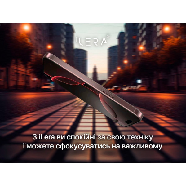 Фото - Захисне скло для смартфону ILera DeLuxe Incognito FullCover Glass for iPhone 15 Pro Max (iLInDL15PrMx)