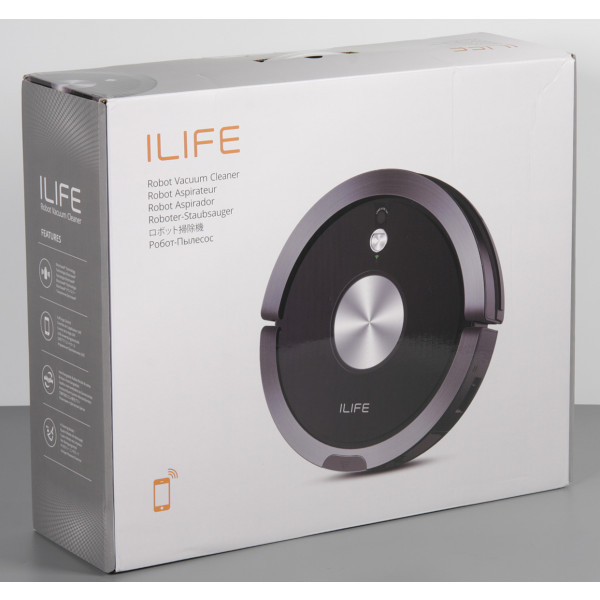 Фото - Робот-пылесос моющий iLife A9S Black
