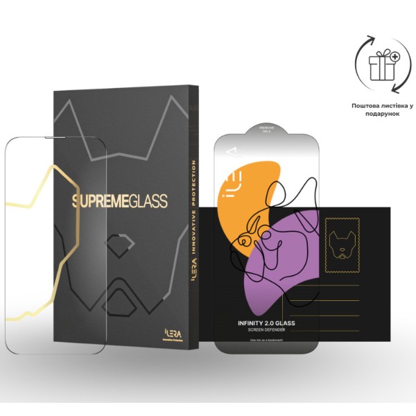 Фото - Защитное стекло для смартфона ILera Infinity 2.0 Glass for iPhone 17 Air (iLin17Air)