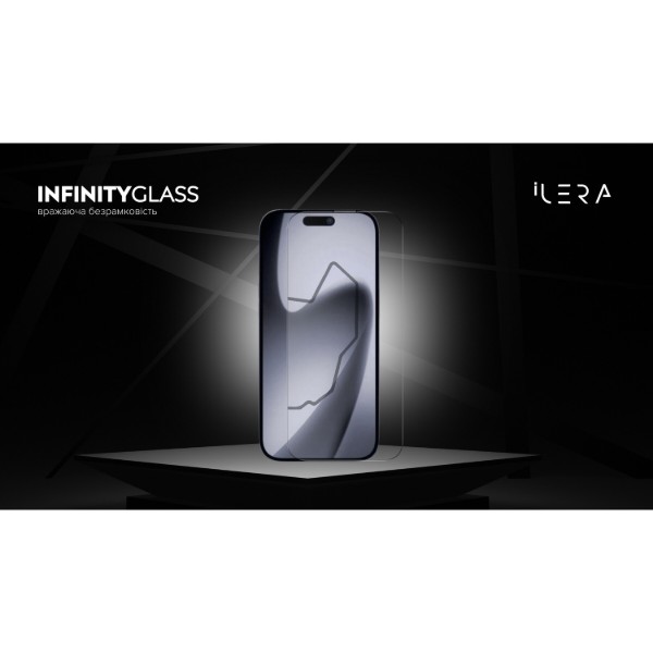 Фото - Защитное стекло для смартфона ILera Infinity 2.0 Glass for iPhone 17 Air (iLin17Air)