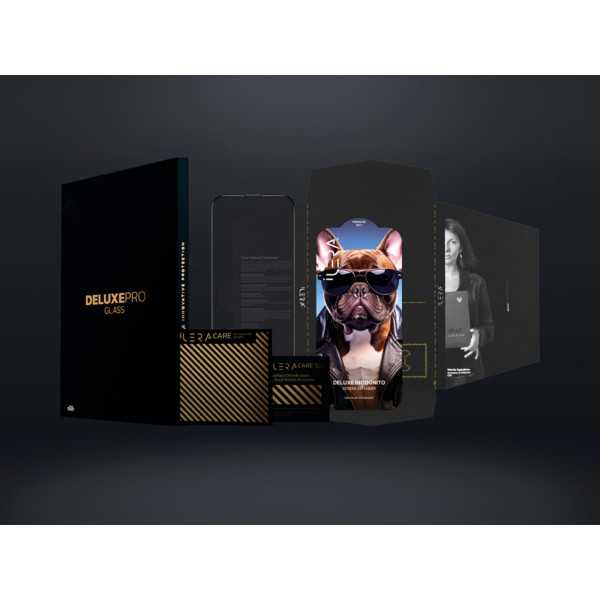 Фото - Защитное стекло для смартфона ILera DeLuxe Incognito FullCover Glass for iPhone 16 Pro (iLInDL16Pr)