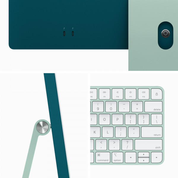 Фото - Комп'ютер-моноблок Apple iMac 24'' A2874 M3 Retina 4.5K 8-Core GPU 256GB Green (MQRA3)