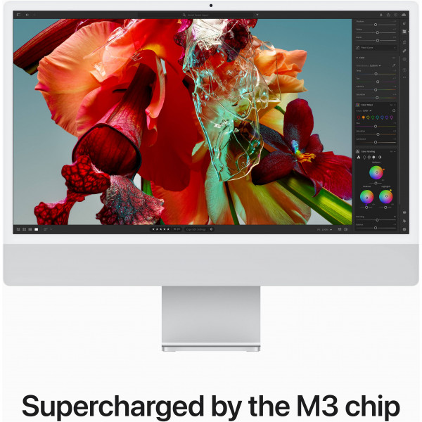 Фото - Комп'ютер-моноблок Apple iMac 24'' A2874 M3  Retina 4.5K 8-Core GPU 256GB Silver (MQR93)