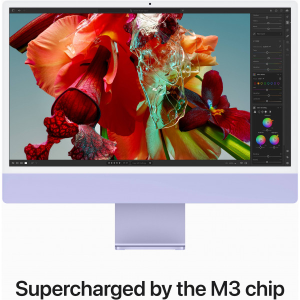 Фото - Комп'ютер-моноблок Apple iMac 24'' M3 Retina 4.5K 10-Core GPU 256GB Purple (2023)