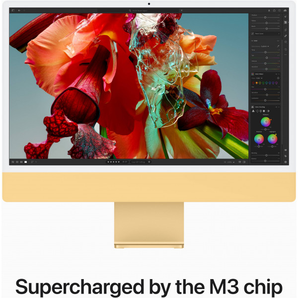 Фото - Комп'ютер-моноблок Apple iMac 24'' M3 Retina 4.5K 10-Core GPU 256GB Yellow (2023)
